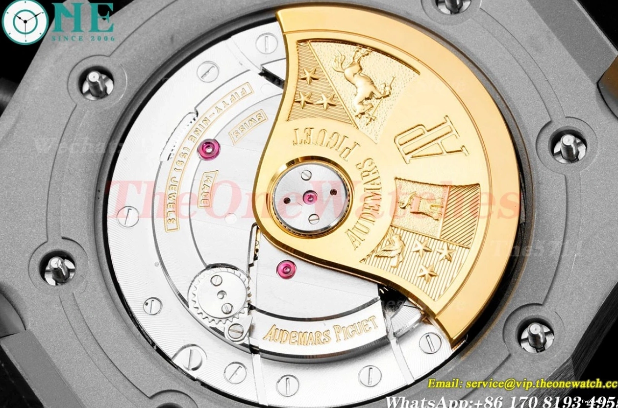 42mm Oak Black Royal Offshore A3126 LE Black SS JJF Num 0207